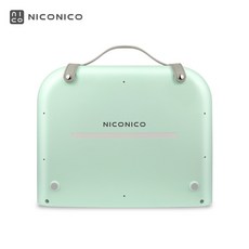 NICONICO 時尚摺疊暖足電暖器 NI-WF1023, 碧綠