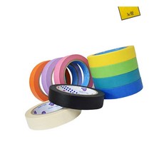 MN 종이 마스킹테이프 노랑 15mmx40M 도장면페인팅마스팅용도