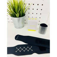 저스트랩 손목 보호대 아대 스트랩 출산 임산부 역도 운동 크로스핏 클라이밍 밴드, 블랙