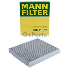 MANN FILTER CUK26021 活性碳冷氣濾網 適用於 AUDI A1 VW T-CROSS POLO, 1個