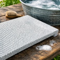 돌빨래판(화강석) 전통빨래판 세차장 뒷굽포함, 빨래판, 1개