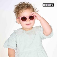 [DOOKY_보라보라] 유아 스트랩 선글라스 세트 자외선 차단99.9% 선글라스(6~36개월)