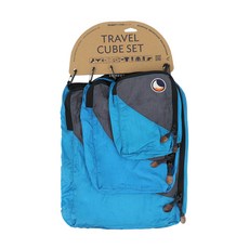 [티켓투더문] 아쿠아 다크그레이 트래블 세트 파우치백