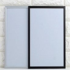 짱이상회 알프레임 A4 홍보게시판, 은색