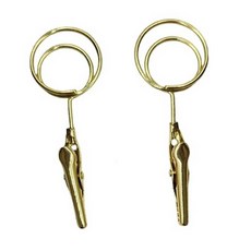 메모집게 명함거치대 메모 집게 꽂이 원형 골드hpa5+9luN