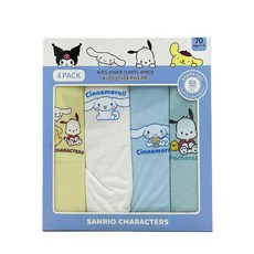 산리오 캐릭터즈 아동 런닝 4매