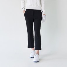 라운드에스 여성 골프 뱃살 보정 밴딩 스판 부츠컷 팬츠 빅사이즈 바지 골프웨어 골프복 연습복