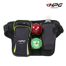 HPG 초경량 파크골프 파우치 그라운드 허리색 PP-S07, 1개, 형광색