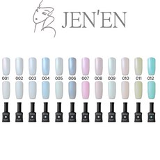 JEN'EN 凝膠指甲油 貝殼光澤系列, 貝殼01, 1個