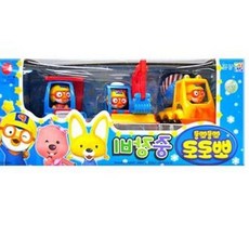 쌍문상회 뽀로로 중장비 3종세트 풀백기능 태엽기능, 본상품