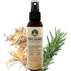 반려견 고양이 사람 가정용 트레일 가드 엑스트라 스트렝스 곤충 벼룩 진드기 스프레이 반려견용 4온스 식물성 퇴치제 어린이 안전 DEET 프리, 4 Ounce, 1개