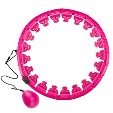홈쇼핑 실내 홈트 좁은공간 다이어트 훌라후프, 핑크, 1개