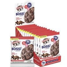 레니앤래리스 더 보스! 쿠키 16g 프로틴 트리플 초콜릿 12개입, Triple Chocolate, 1개, 708g
