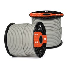 나일론 파라코드 4mm 9가닥 타입 III 30m 텐트 로프 캠핑 로프, 실버 그레이