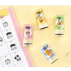 카카오프렌즈 세이치즈 메시지 스탬프 / 칭찬도장, 1개, 어피치 귀여워