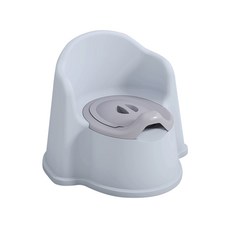 PUCH 兒童便攜靠背小馬桶, 藍色