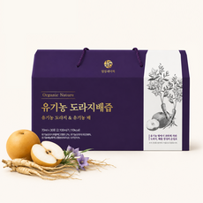 일등네이처 유기농 배도라지즙 도라지배즙 100% 국내산 HACCP, 70ml, 30개, 30개