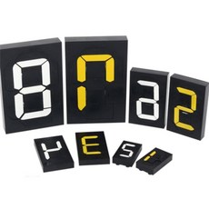 다용도 회전식 멀티 넘버링 소형 매장넘버링, N6 - 노랑