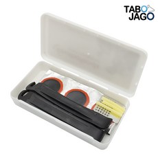 타보자고 휴대용 펑크 패치 자전거 수리 키트 세트, 1개, 휴대패치세트