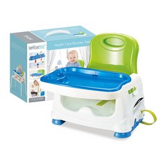 happicute 兒童健康護理增高餐椅 輕巧便攜 三檔高度調節, 如圖顏色