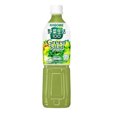 카고메 야채생활100 그린 샐러드 720ml 페트병×15병 설탕 미사용 식이섬유 철분 칼슘, 1개