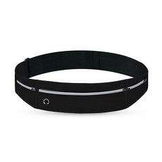 런퓨리 2세대 핸드폰 수납 벨트 러닝벨트, 블랙, 1개