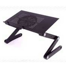 폴딩형 조절 높낮이 휴대용 랩탑 노트 접이식 각도 접을수있는 37788ea 1(ea), 고급형A 블랙
