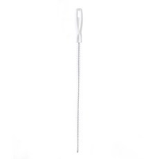 水管疏通刷 清潔刷 水管刷 下水道疏通器 管道疏通器 水槽疏通器 通管器 毛髮疏通器, 白色