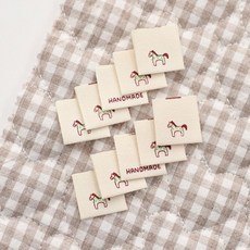 자투리 10개 끼움라벨 Z2159 핸드메이드 얼룩말, 1개