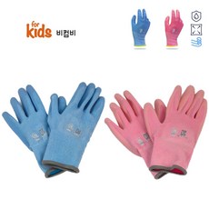 일상즐거움 어린이안전장갑 라텍스 키즈안전장갑 코팅 체험, 1개, 파랑(xs) 13세 이상 권장