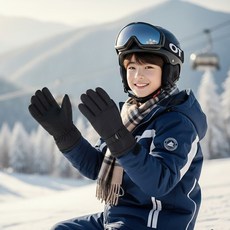 DIYF 학생 여성 겨울 스키장갑 기모 방수 방한장갑