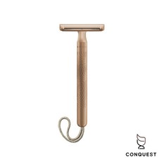 CONQUEST 德國 MUHLE COMPANION 伴侶 男女通用玫瑰金刮鬍刀，手動安全舒適，德國工藝精湛打造, 1個