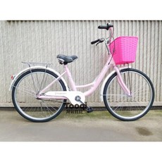 Toogi 淘氣寶貝 26吋六段變速淑女車含置物籃, 藍色(無宅配), 1個, 18kg