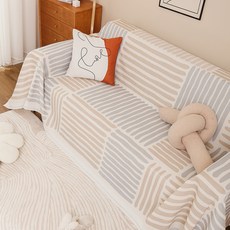 北歐風通用沙發巾沙發套防貓抓沙發墊, 秋色記憶,90x180