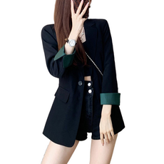 여성용 슬림핏 캐주얼 하프 정장 재킷 Women's jacket 3K581