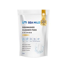 SEA MILD 全效洗碗膠囊 鳳梨酵素去油淨味, 3g, 30個