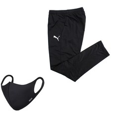 Puma Liga Core運動長褲+時尚口罩