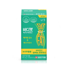 일양약품 바디팻 녹차 카테킨, 1박스, 56정