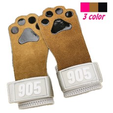 905 헬스스트랩 퀵그립 리프팅 헬스장갑 헬스그립 논슬립 손목보호대 여성용 고양이, 브라운, 1세트