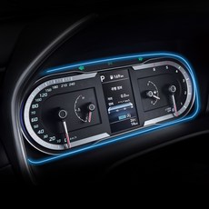 미르파크 디올뉴 투싼 NX4 호환 파노라믹 디스플레이 네비게이션 풀커버 보호필름, 64GB, 계기판 보호필름 일반형(초고투명)