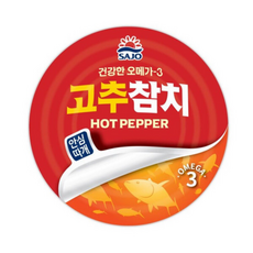 사조 고추참치, 10개, 85g