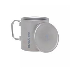 블랙야크 BLACKYAK 다용도 레저 등산 컵 티탄더블컵300ml 2BYXXX4949 316710, 300ml, CHARCOAL