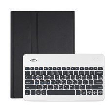 갤럭시탭 S10 플러스 호환 콤비 12.4인치 블루투스 키보드 S펜수납 케이스, 콤비 블랙, 1개