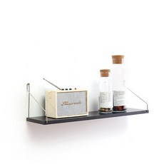 ONY 무타공 인테리어 벽선반 피규어선반 화이트