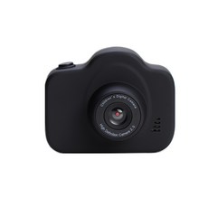 兒童mini相機 迷你兒童相機 兒童相機 輕巧便攜趣味濾鏡, 1個, 質感黑