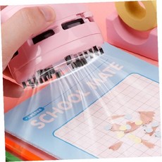 학생 책상 미니 청소 도구 지우개 가루 흡입기 학용품 정리 필수품 공부방 사무실, 1개, 블랙