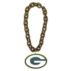 Aminco NFL Green Bay Packers 팀 팬 체인 골드