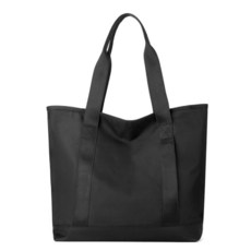 簡約大容量托特包，耐用舒適肩背包，時尚百搭手提袋, 黑色托特包