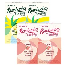 티젠 콤부차 피치 5g x 20p + 파인애플 5g x 20p 세트, 1세트