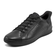 Rockport 남성용 내쉬 스니커즈 블랙 가죽 10